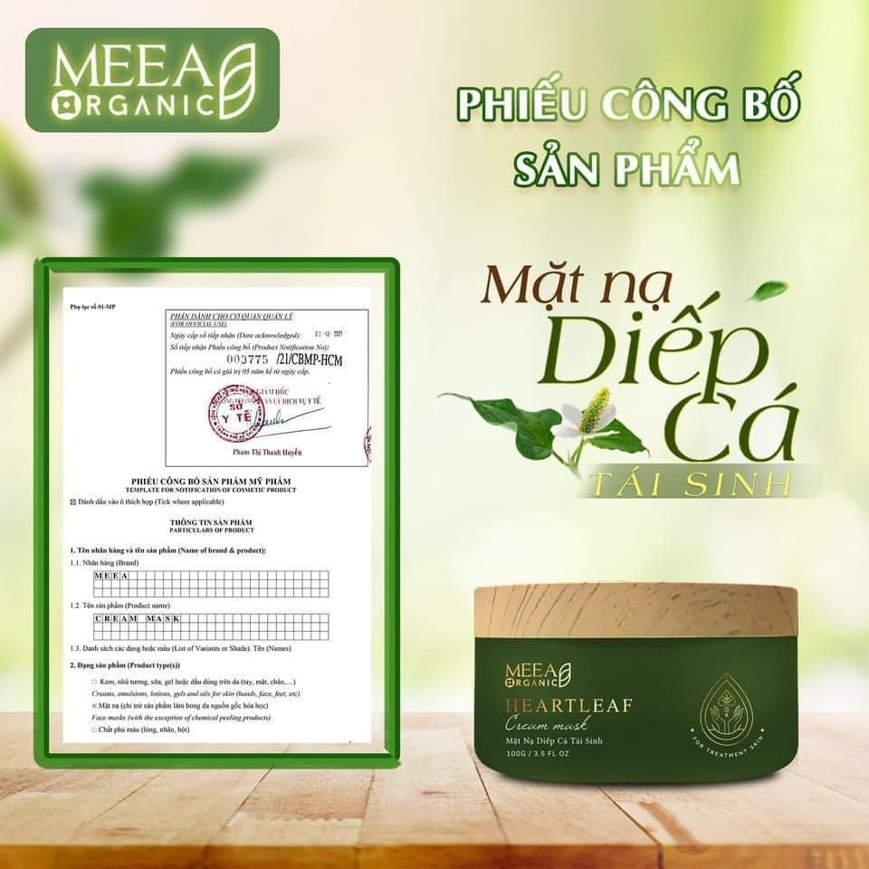 Mặt nạ diếp cá tái sinh Meea