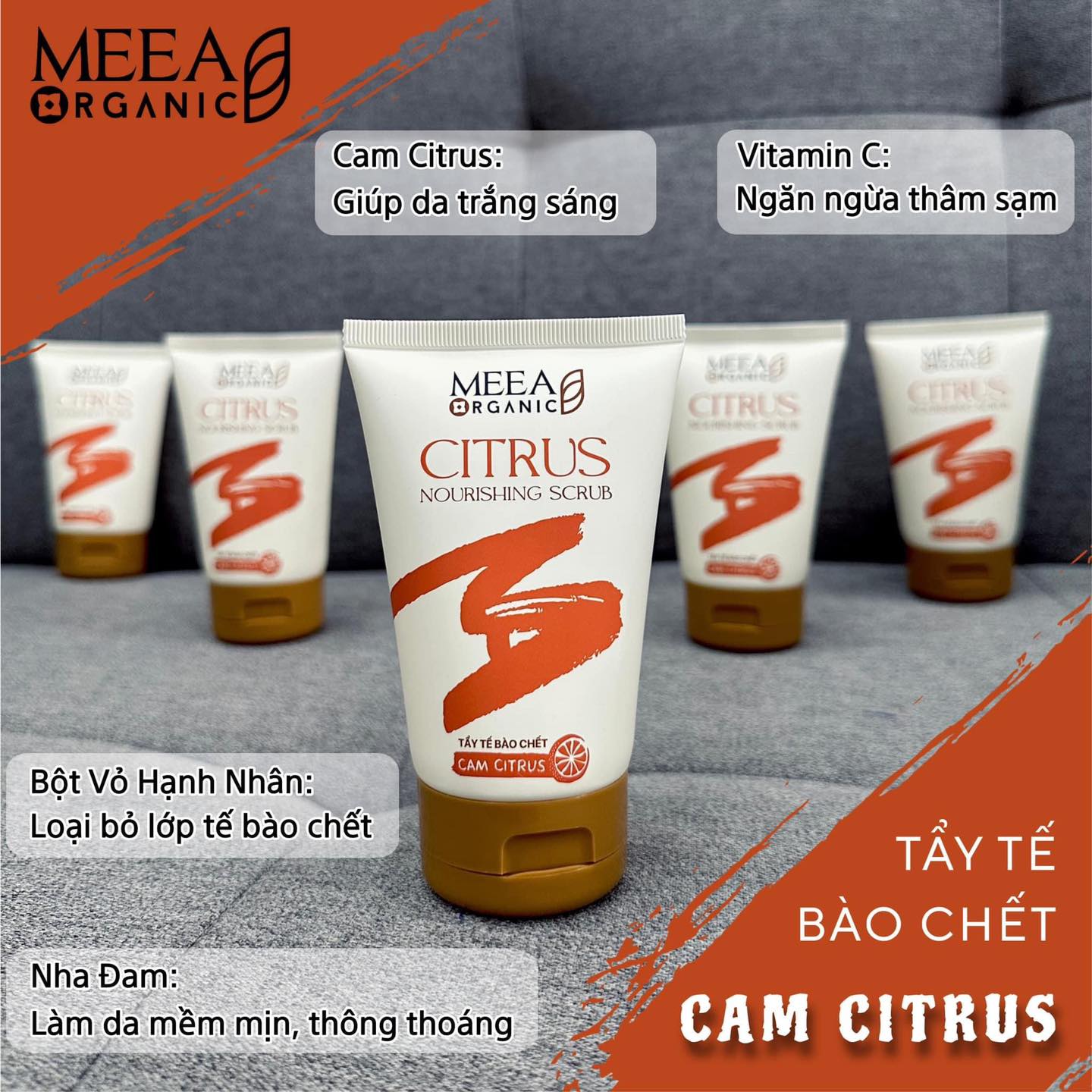 Tẩy tế bào chết Cam Citrus